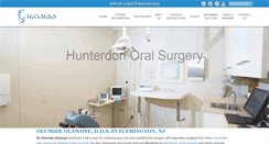 Desktop Screenshot of hunterdonoralsurgery.com